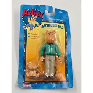 Vintage 1996 Playskool Arthur's Dad Action Figure David Read New